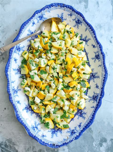 Keto Summer Squash Salad - Low Carb - I Breathe I'm Hungry