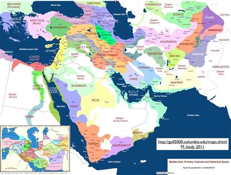 Gli Arcani Supremi (Vox clamantis in deserto - Gothian): Mappa delle zone storico culturali del ...