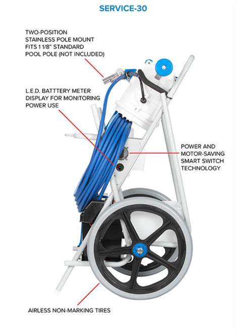 Hammerhead Service 30 Pool Cleaner - 60' Cord HH9150