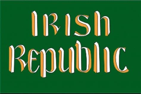 1916 Irish Republic Flag