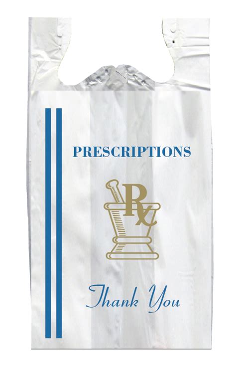 Rx - Prescription Bags | Pharmacy Vials