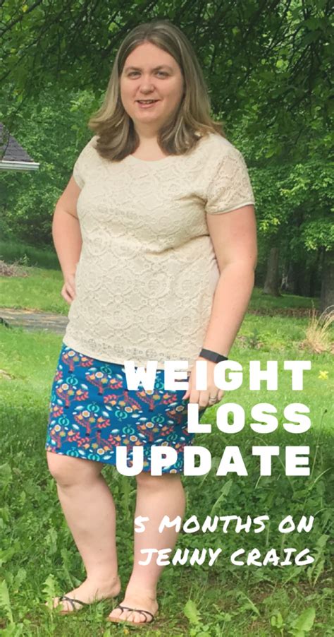 Weight Loss Update: 5 Months on Jenny Craig - The Shirley Journey