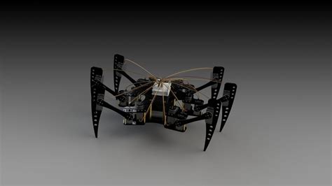 3D Hexapod robot | CGTrader