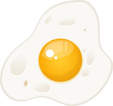 Fried egg in pan clipart design illustration 9342145 PNG