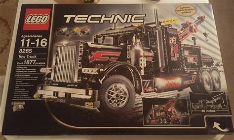 NEW LEGO Technic Tow Truck 8285 Big Rig Semi Peterbilt Road Service Hauler Crane | eBay