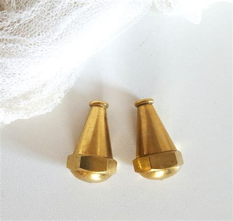 Pair of Vintage Curtain Cord Blind Light Pulls French Brass | Etsy