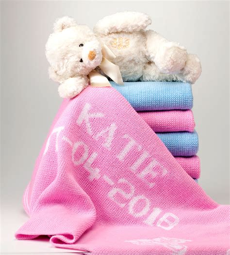 Personalized baby blankets with free shipping make great gifts.