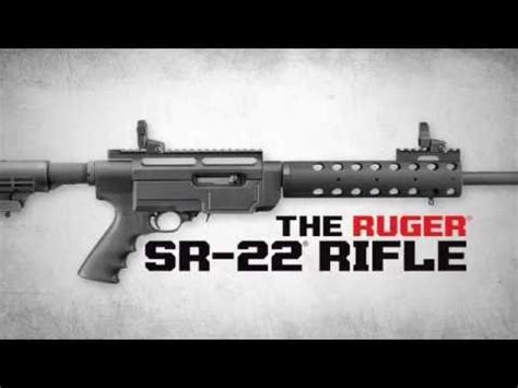 Ruger® SR-22® Semi-Auto Rimfire Rifle - YouTube