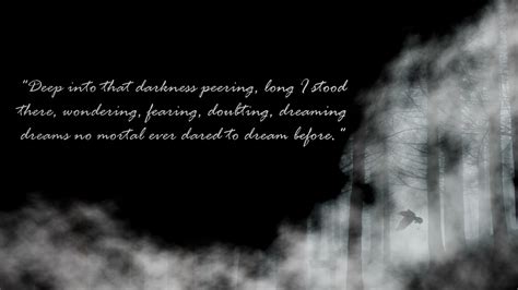 Edgar Allan Poe, Quote, Raven Wallpapers HD / Desktop and Mobile Backgrounds