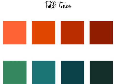 Fall Tones Color Palette| Color Palette | Color Palettes Fall Color Palette, Fall Colors, Color ...