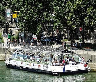 Batobus Water Bus Stops on the River Seine in Paris