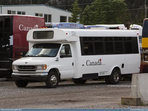 www.busdrawings.com - Canada Coach Lines Banff, Alberta Girardin Ford ...