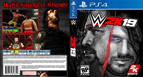 WWE 2K19 PlayStation 4 Box Art Cover by Maxhunter24