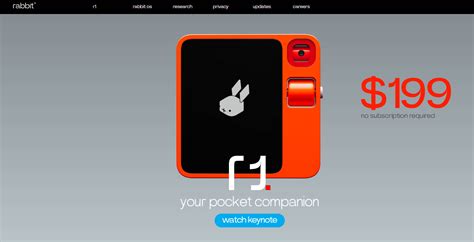 Rabbit r1 Reviews, Features, Pricing and Alternatives - Aitoolnet