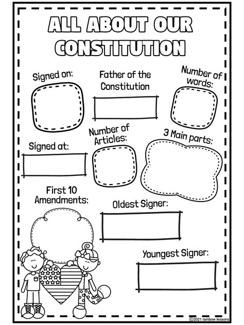 Constitution Day Crafts | Constitution Day Writing - Made By Teachers