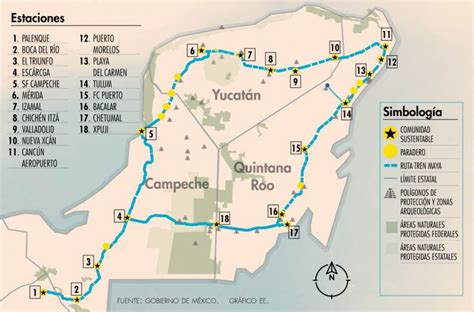 The route of the Mayan Train | Select Realty Mexico