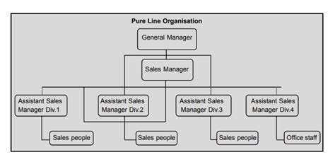 Line Organization: Chart, Meaning, Advantages and Disadvantages