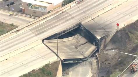 Interstate 95 collapse in Philadelphia: Portion of highway in the ...