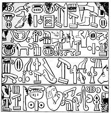Anatolian hieroglyphs - Wikipedia