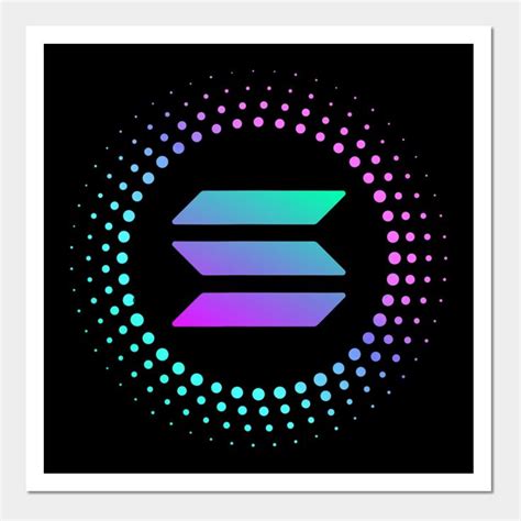 Colorful Solana SOl Crypto Logo Coin Solana Coin by axiiyah in 2024 ...