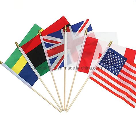 Wooden Stick Flag Stick Flags - July 4th Decoration, Veteran Party ...