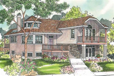 Cape Cod House Plans | Garage Floor Plans | Sloped Land - Associated Designs