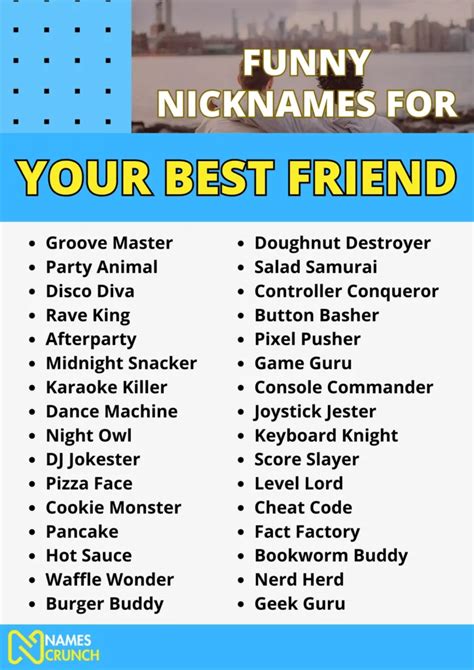 650+ Funny Nicknames for Your Best Friend - Names Crunch