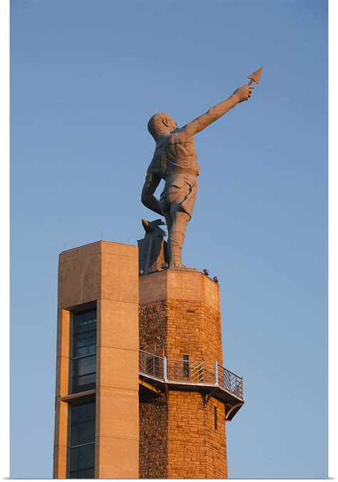 Poster Print Wall Art entitled Low angle view of a statue, Vulcan Statue, Vulcan | eBay