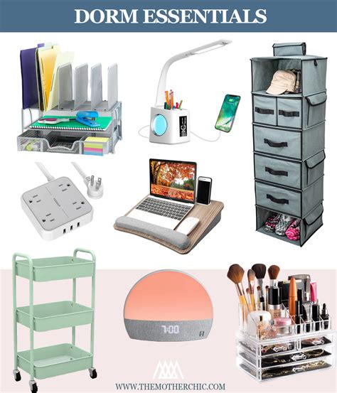 College Living and Dorm Room Essentials - The Motherchic