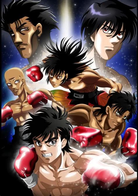 Hajime No Ippo Characters Poster | Hajime no Ippo Merch Store