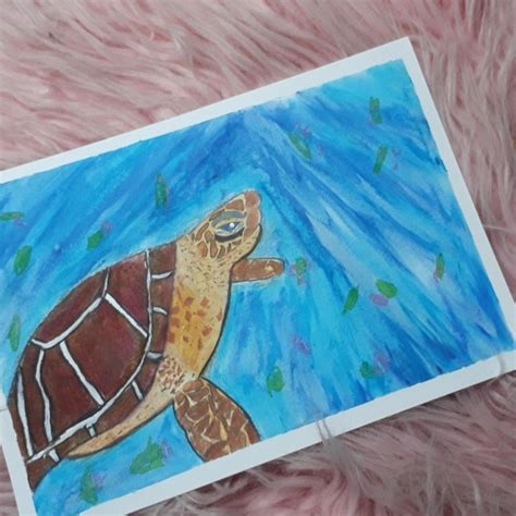 Oil Pastel Drawings, Step By Step Drawing, Sea Turtle, Tortoise, Starry ...