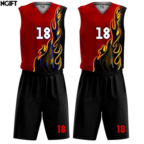 Ngift Sublimation custom basketball jerseys Boys breathable custom ...