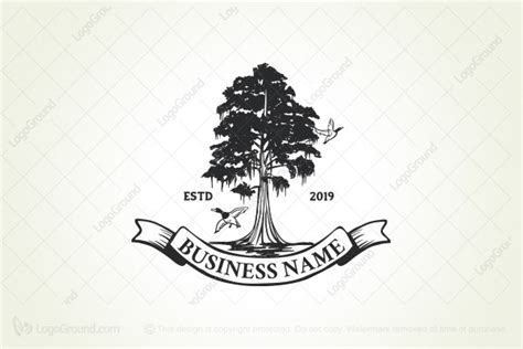 Cypress Tree Logos for Sale