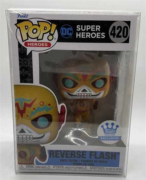 Reverse Flash Funko Pop! DC Super Heroes #420 funko.com Exclusive