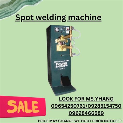 Spot welding machine, Commercial & Industrial, Construction Tools ...