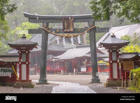 Nikko Futarasan shrine located between Tosho-gu shrine and Taiyu-in ...