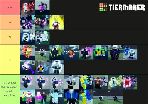 AUT Stand Tier List (Community Rankings) - TierMaker