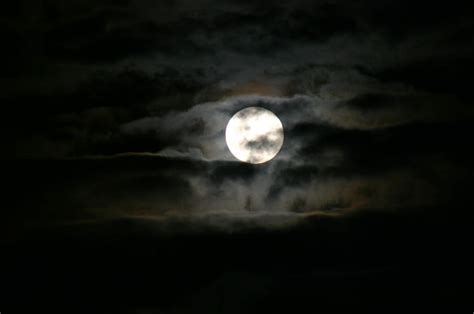 moon with clouds at night #moon #night #sky #dark #black #moonlight#black #clouds #dark #moon # ...