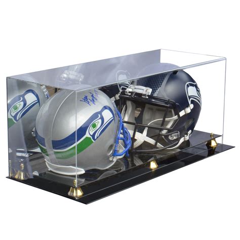 Double Full Size Football Helmet Display Case | Free Shipping ...