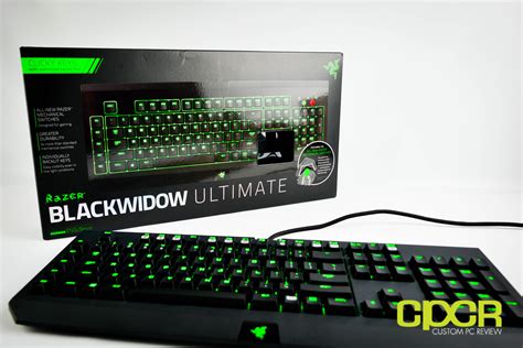 Review: Razer Blackwidow Ultimate 2014 (Razer Green Switches) | Custom PC Review