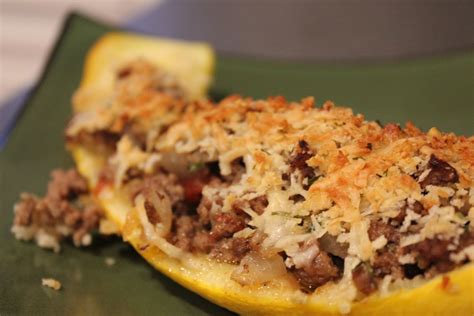 Stuffed Summer Squash