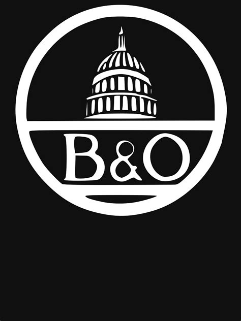 "Vintage B&O Railroad Logo" T-shirt for Sale by mkkessel | Redbubble ...