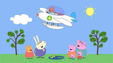 Peppa Pig: Season 4 - The Flying Vet (2011) - (S4E13) - Backdrops — The Movie Database (TMDB)