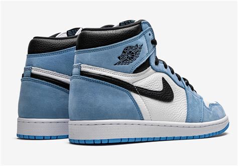 “Air Jordan 1 University Blue UNC 2021” Air Jordan 1 สีฟ้าสุดละมุน