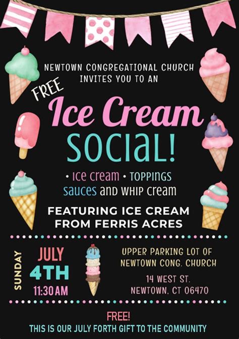 Jul 4 | Ice Cream Social - Free to community | Newtown, CT Patch