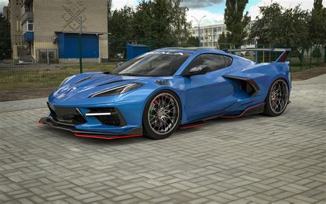 Widebody C8 Corvette “C8RR” by Sigala Designs Looks Awesome, Coming Fall 2020 - autoevolution