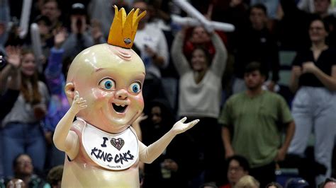 King Cake Baby, the NBA's creepiest mascot, returns to New Orleans for ...