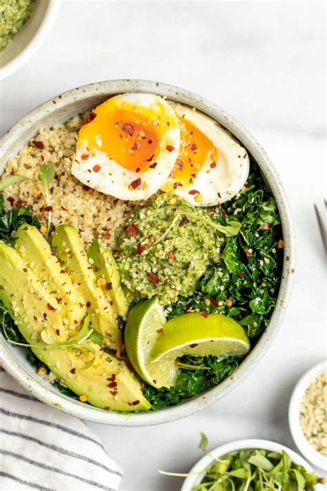 Savory Quinoa Breakfast Bowl - Eat With Clarity