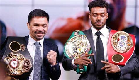 Pertarungan Tinju Errol Spence Jr Vs Manny Pacquiao Dibatalkan, Ini Penyebabnya