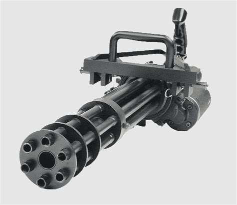 M61 Vulcan, m249 Light Machine Gun, Gatling gun, Minigun, beretta, aK47 ...